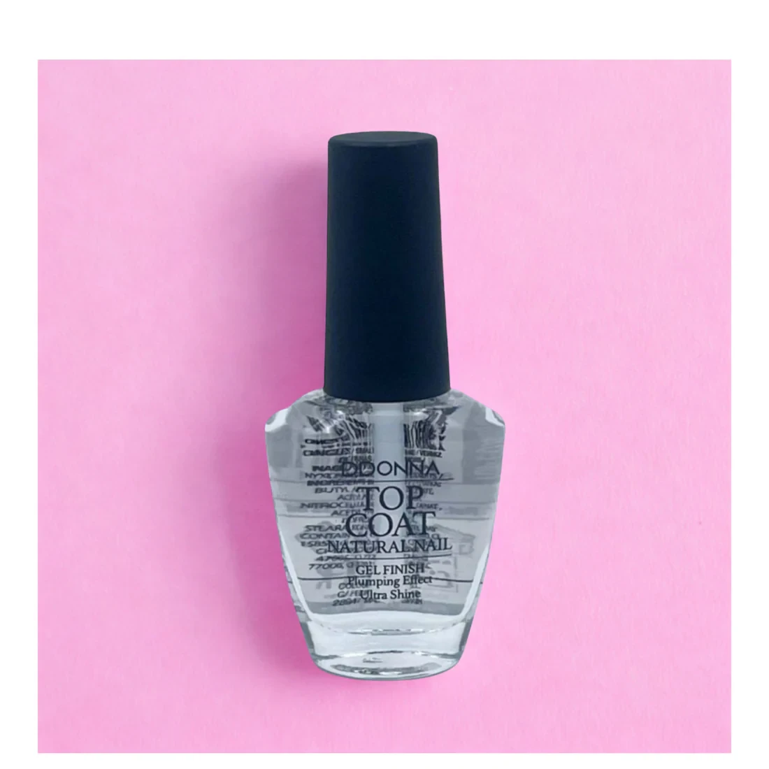 💅 D'DONNA Top Coat – Finition Gel Ultra Shine